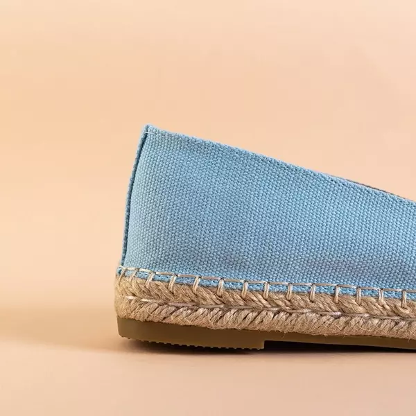 OUTLET Blaue Damen-Espadrilles mit Placida-Patch - Schuhe