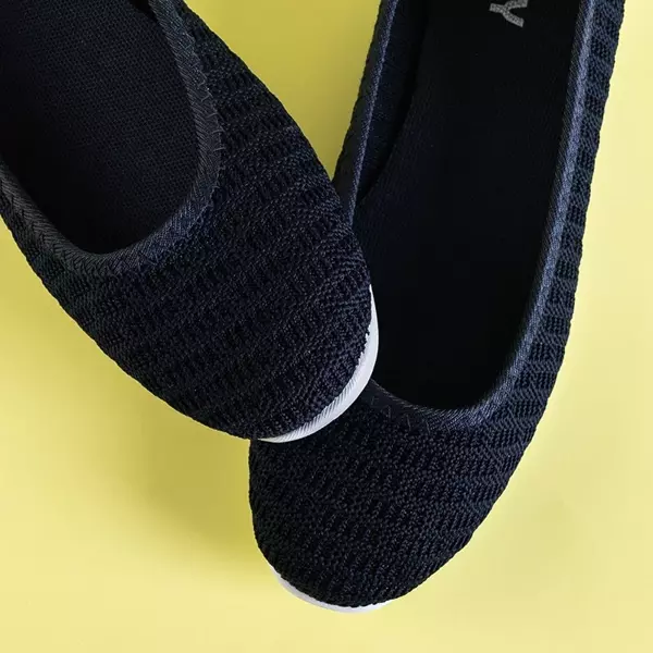 OUTLET Damenblaue Sneakers aus dunkelblauem Stoff für Lima - Schuhe