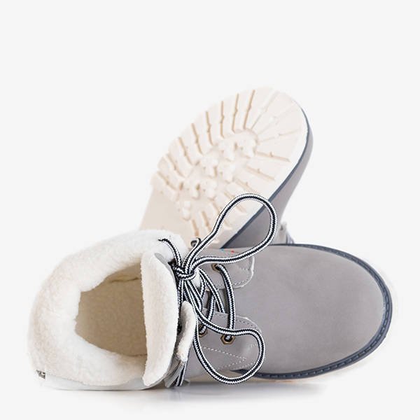 OUTLET Graue isolierte Tiptop-Stiefel für Jungen - Schuhe