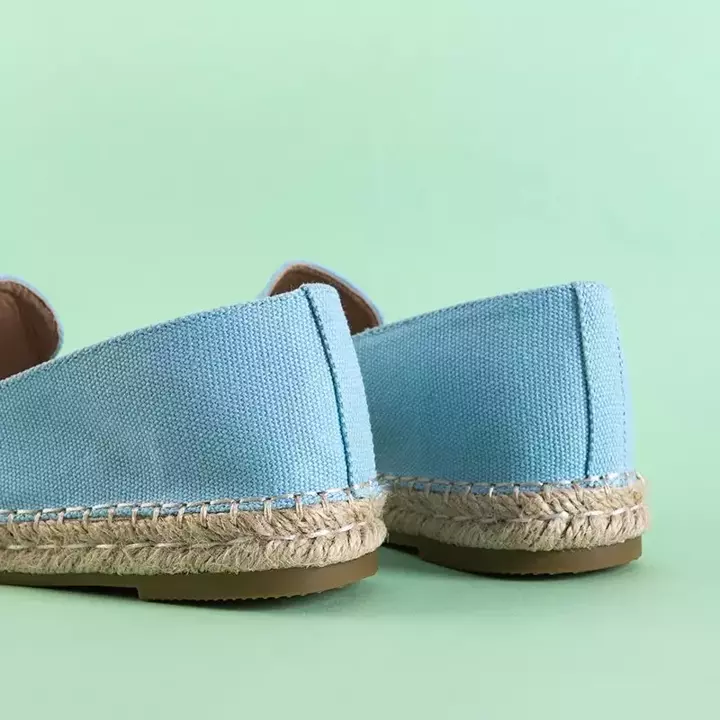 OUTLET Hellblaue Bahia Espadrilles für Damen - Schuhe