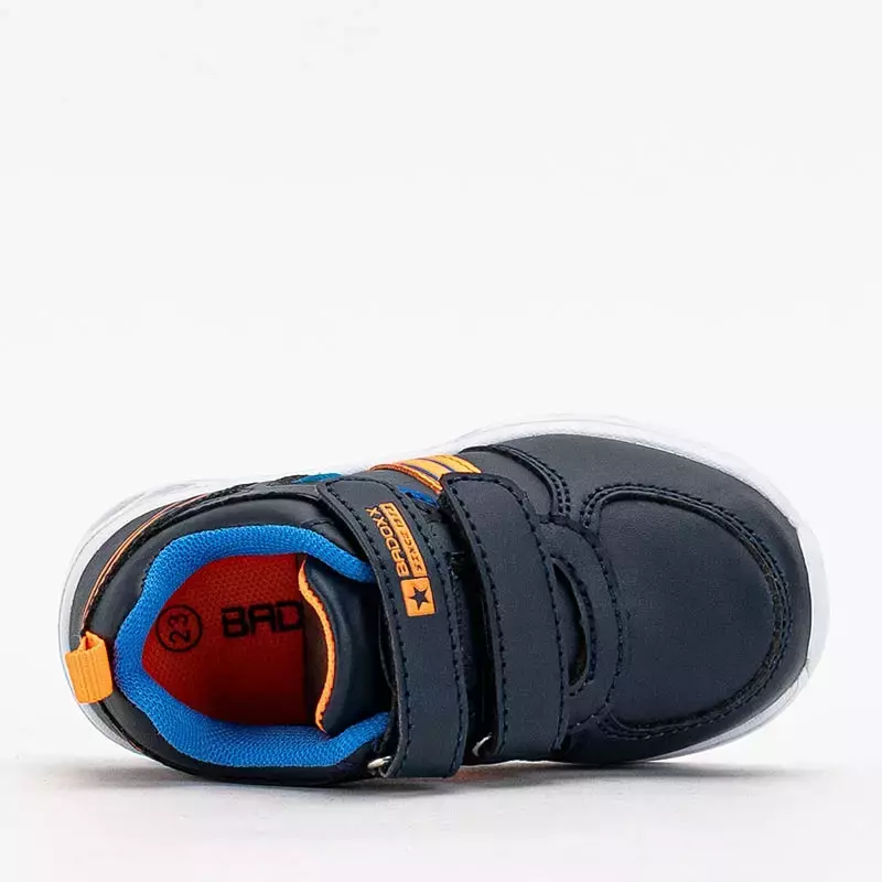 OUTLET Marineblau - blaue Sportschuhe für Kinder Bitakso - Schuhe