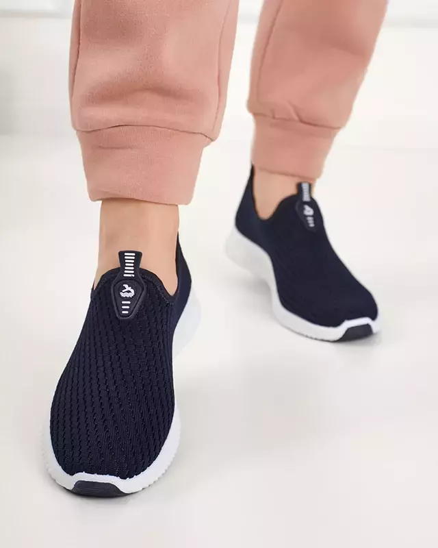OUTLET Marineblaue Sportschuhe für Damen Banila - Schuhe