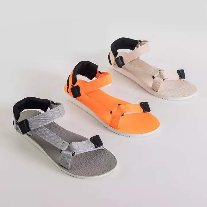 OUTLET Neon Orange Damen Sportsandalen Zakir - Schuhe