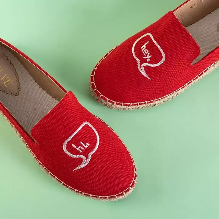 OUTLET Red Bahia Espadrilles für Damen - Schuhe