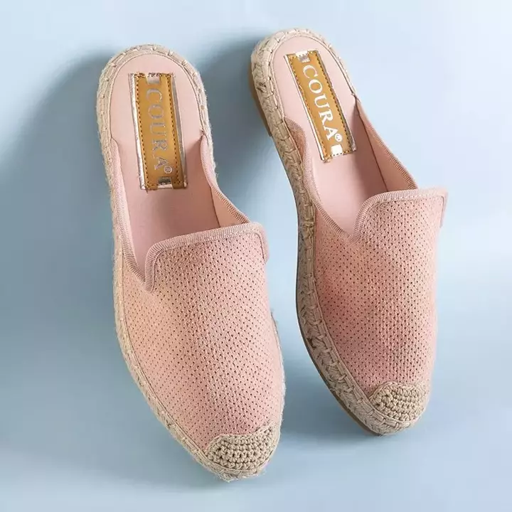 OUTLET Rosa Courine rosa Hausschuhe für Damen - Schuhe