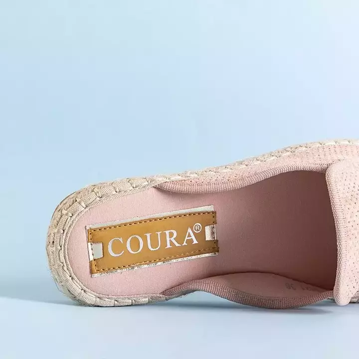 OUTLET Rosa Courine rosa Hausschuhe für Damen - Schuhe