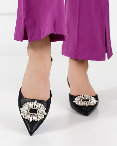 OUTLET Schwarze Arga-Schuhe mit hohem Absatz für Damen - Schuhe
