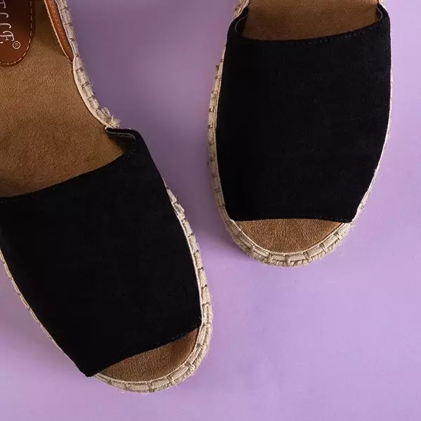 OUTLET Schwarze Damensandalen von Alvina - Footwear