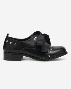 OUTLET Schwarze Damenschuhe mit dekorativen Jets Finorie - Footwear
