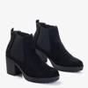 OUTLET Schwarze Damenstiefel auf dem Posten von Umberto - Footwear