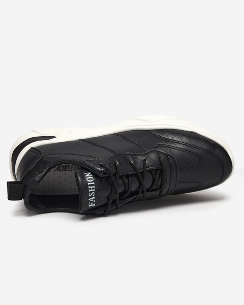 OUTLET Sportschuhe aus Kunstleder für Herren in Schwarz Frossg- Footwear