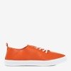 Orangefarbene Schnürschuhe Ewilia - Footwear