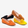 Orangefarbene Slipper für Damen von Loures - Schuhe