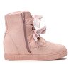 Pink Eleanor Wedge Sneakers - Schuhe