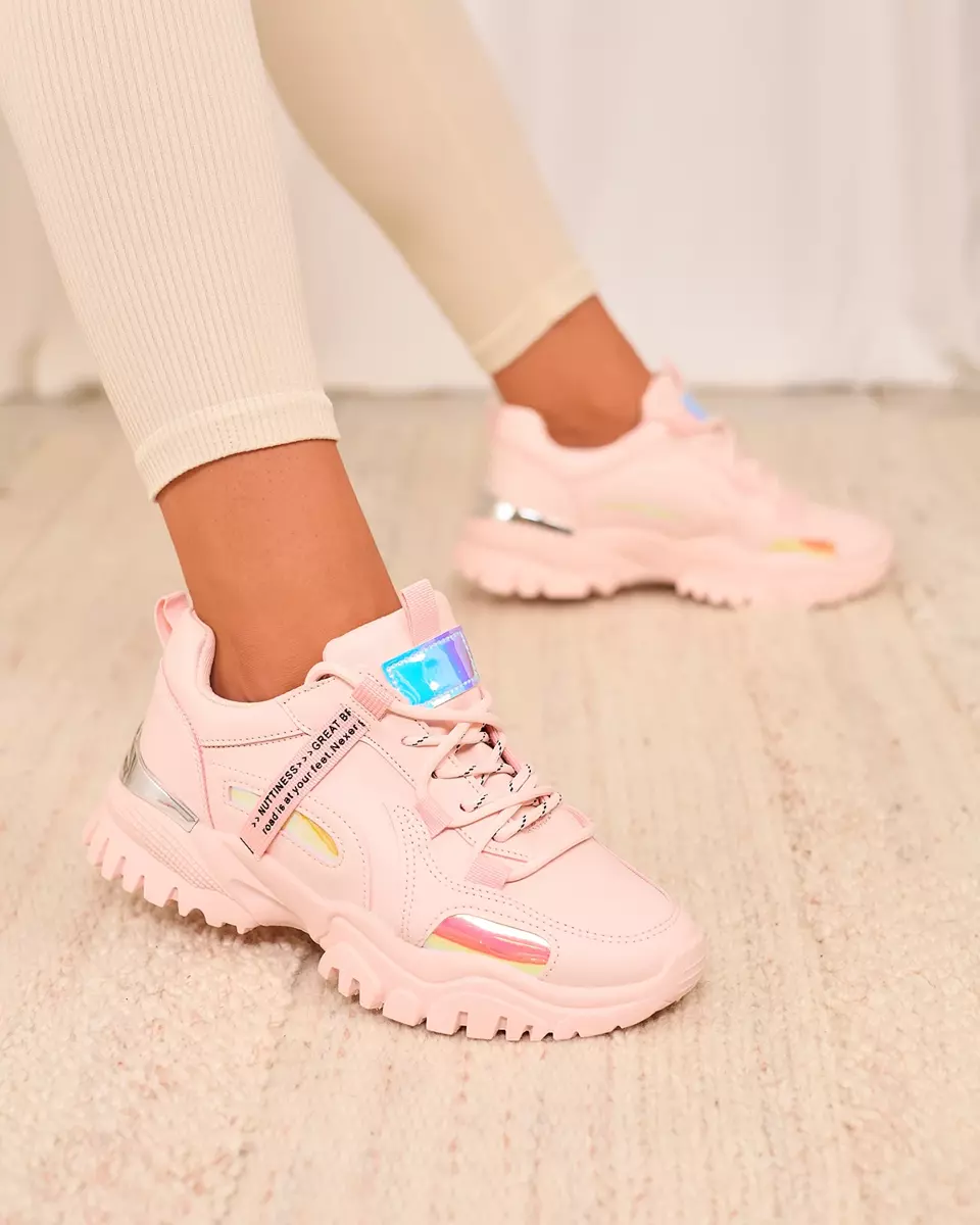 Pink Holys Damen-Sneaker - Schuhe