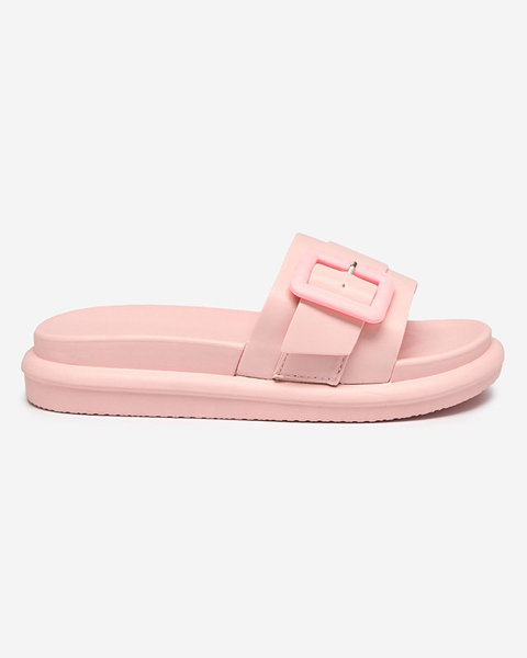 Pinkfarbene Damensandalen mit Liselda-Schnalle - Footwear