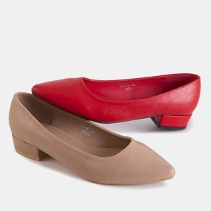 Piselle rote Damenpumps - Schuhe