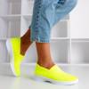 Rigila neongelbe Slip-On-Sneakers für Damen - Schuhe