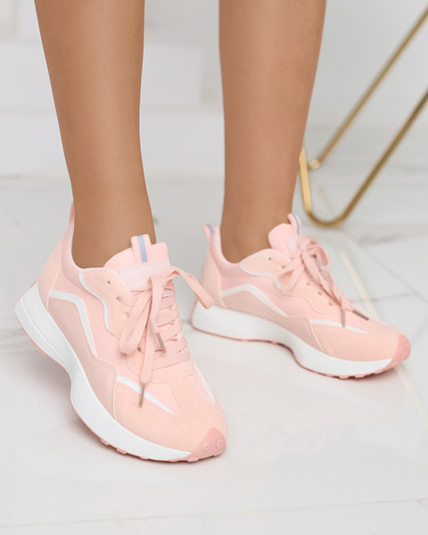 Rosa Damen-Sneaker Qsially- Footwear