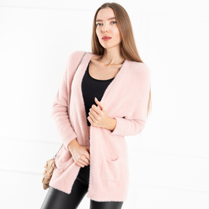 Rosa Damen Soft Cape Pullover - Bekleidung