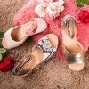Rosa Damensandalen a'la espadrilles Mit freundlichen Grüßen - Schuhe