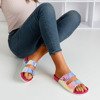 Rosa Flip-Flops mit holographischem Finish Sumire - Footwear 1
