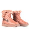 Rosa Plattform-Schneeschuhe Snegur - Footwear