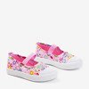 Rosa Ringo-Blumensneaker für Kinder - Schuhe