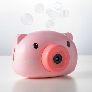 Rosa Seifenblasenmaschine Schwein für Kinder 3+ - Spielzeug