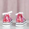 Rosa transparente Sneakers Cosmo - Schuhe