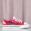 Rosa transparente Sneakers Cosmo - Schuhe