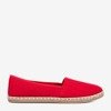 Rote Espadrilles aus Marenda-Stoff - Schuhe 1