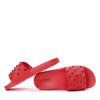 Rote Flip-Flops mit Retana-Kristallen - Schuhe 1