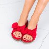 Rote Flip-Flops mit Schleife Marokko - Schuhe 1