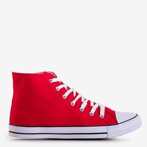Rote High-Top-Sneakers für Herren von Mishay - Schuhe