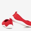 Rote Slip-On-Sneakers für Damen von Calicija - Schuhe 1