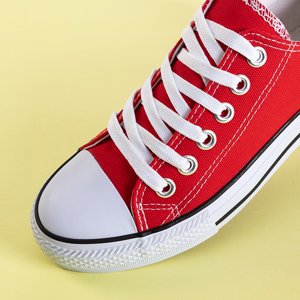 Rote Turnschuhe für Damen von Nerio - Schuhe
