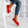 Rote durchbrochene Espadrilles auf der Plattform mit Schleife Mimilla - Footwear 1