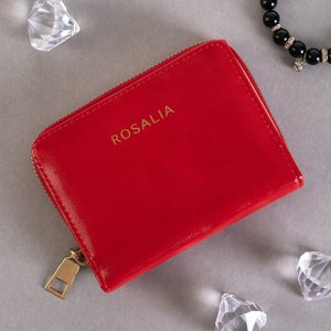 Rote klassische Damenbrieftasche - Wallet