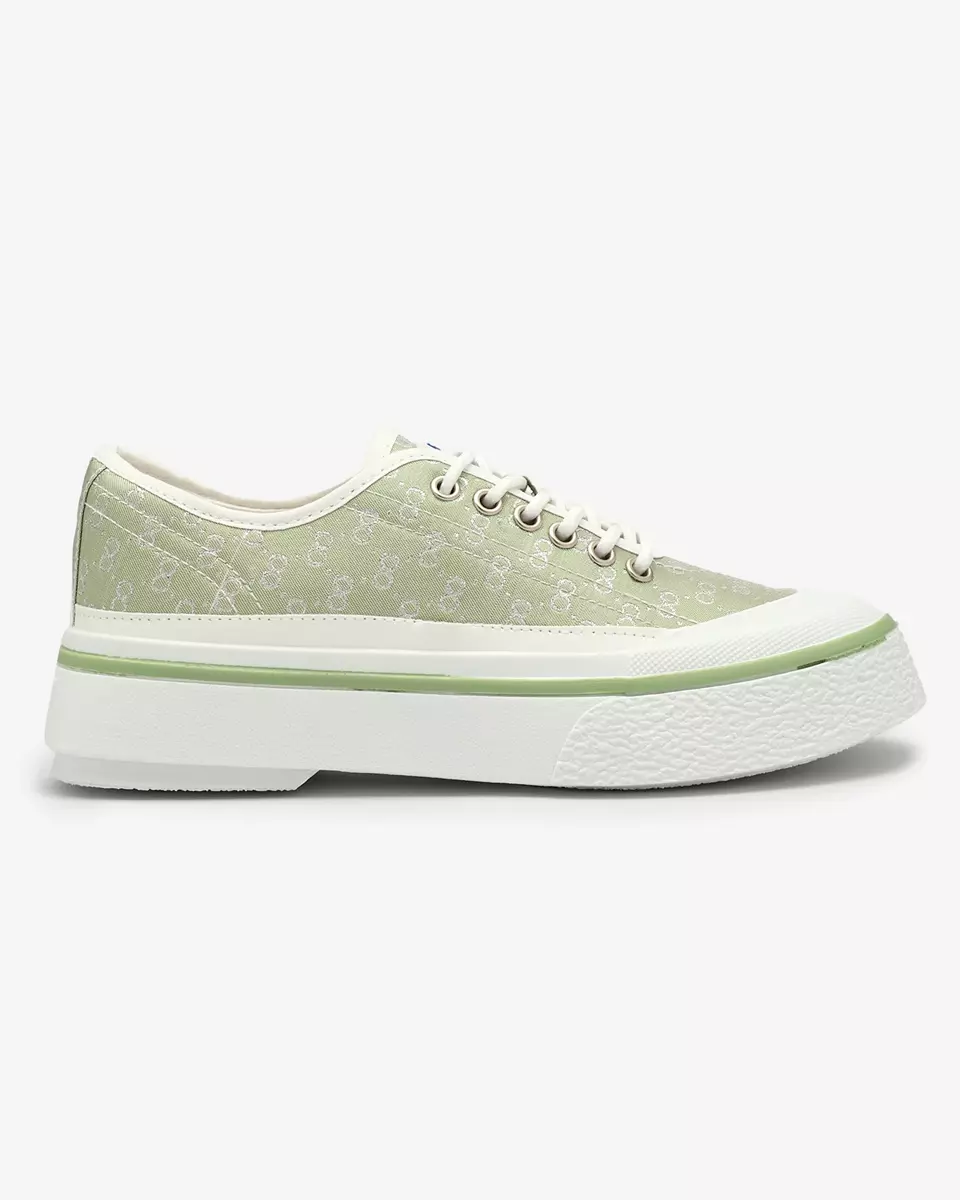 Royalfashion Green Damen Ferriva Plateau-Sneakers