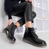 Schwarz lackierte Sereia-Taschen für Damen - Schuhe