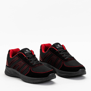 Schwarz-roter Baikisor Herren-Sportschuh - Footwear