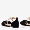Schwarze Ballerinas für Frauen mit flachen Absätzen Vosia - Footwear
