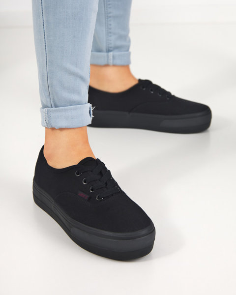 Schwarze Damen-Sneaker Typ Milumi - Schuhe