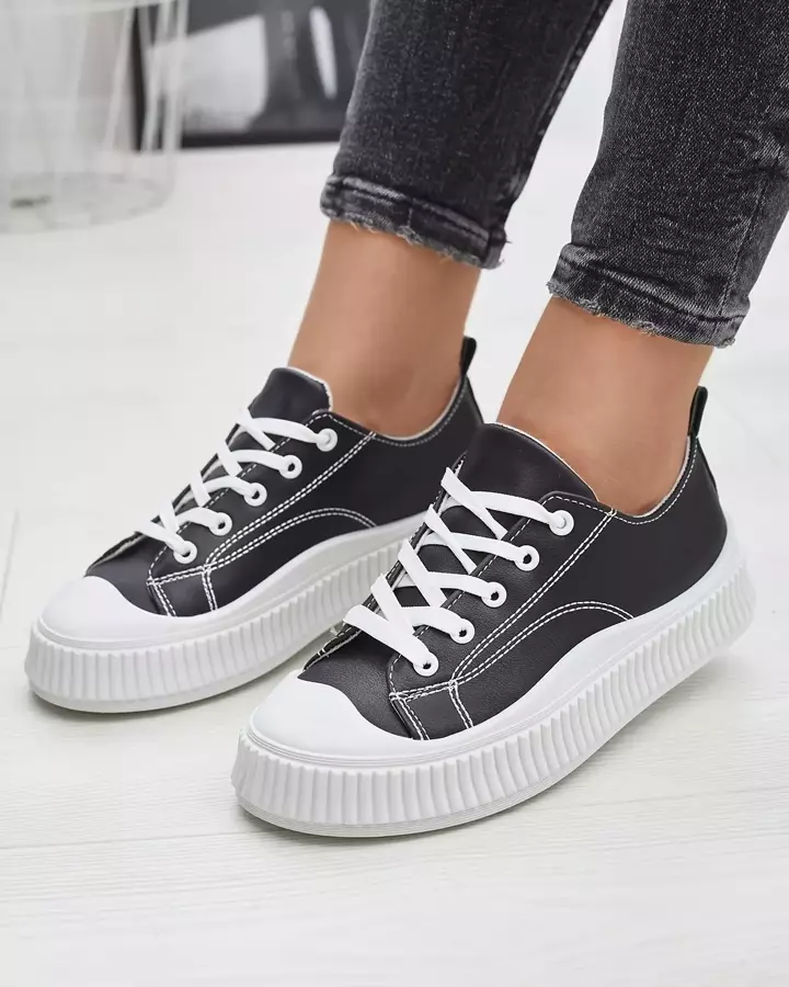 Schwarze Damen-Sportschuhe Kerisso Sneakers - Schuhe