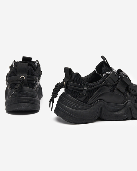 Schwarze Damen-Sportschuhe Sneakers Electri - Footwear