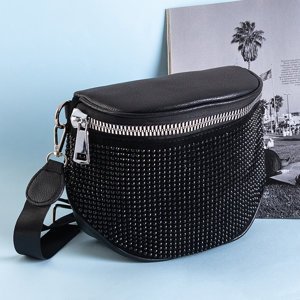Schwarze Gürteltasche für Damen - Handtaschen