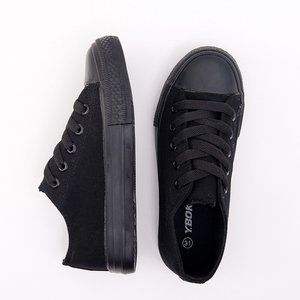 Schwarze Kinder-Sneaker Signy - Schuhe