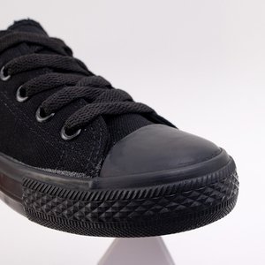 Schwarze Kinder-Sneaker Signy - Schuhe
