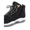 Schwarze Schnürstiefeletten für Jungen Ballione - Schuhe
